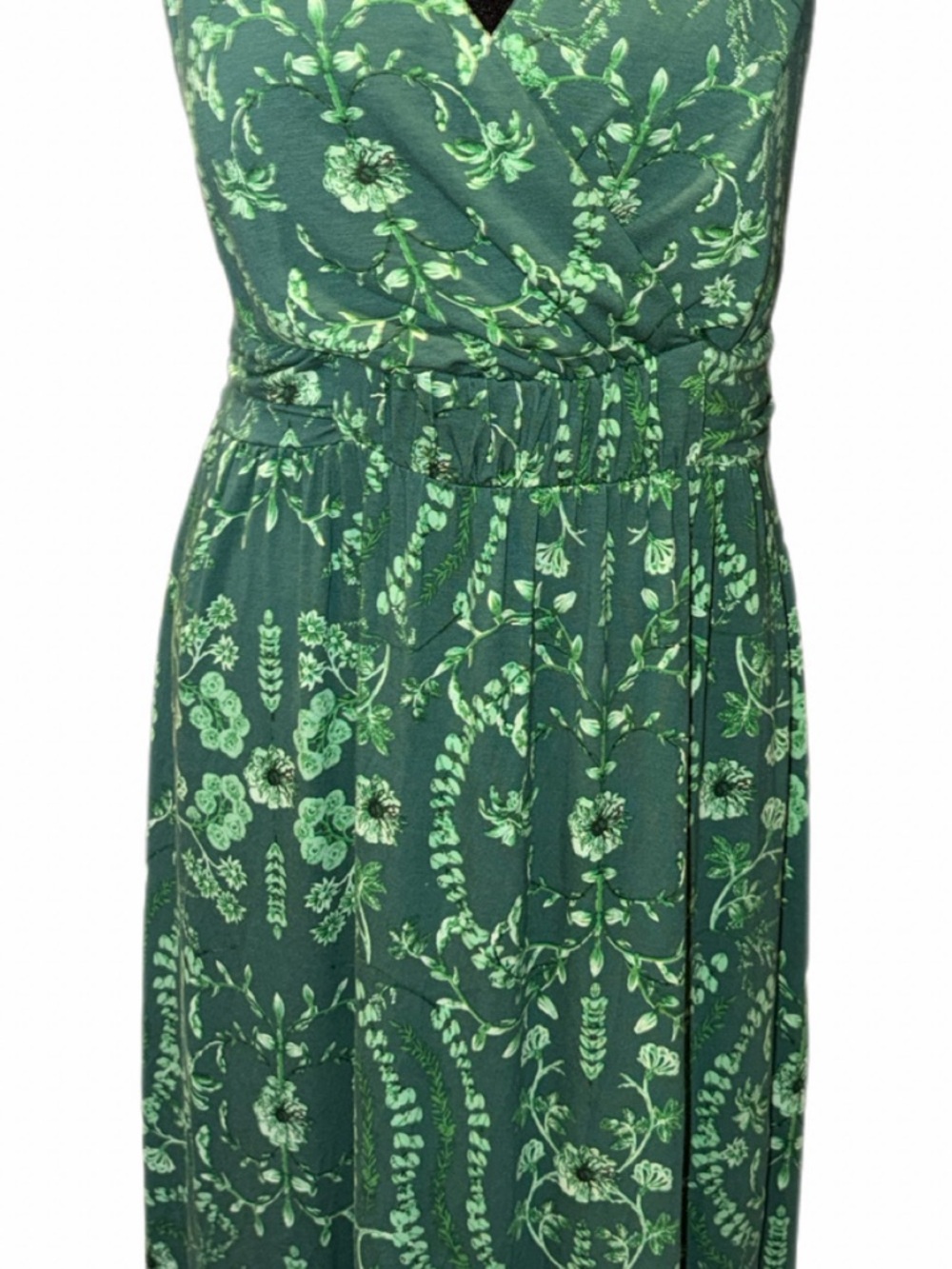 Womens Soma Maxi Tropical Print dress
w/ pockets Lined cups and strappy back xl - Picture 5 of 12